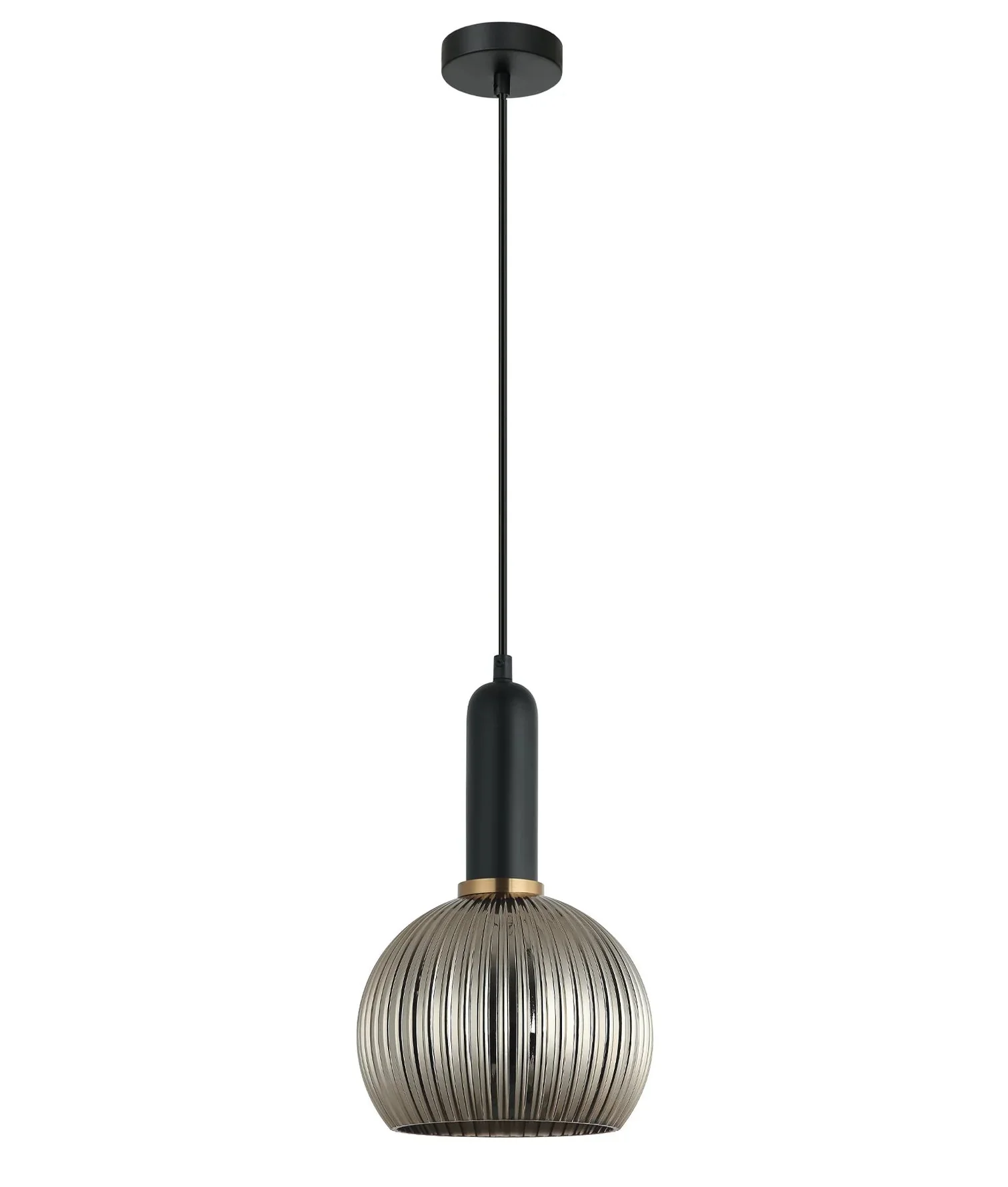 CLA VINTAJ: Interior Wine Glass Shape Ribbed Glass Pendant Lights - Image 12