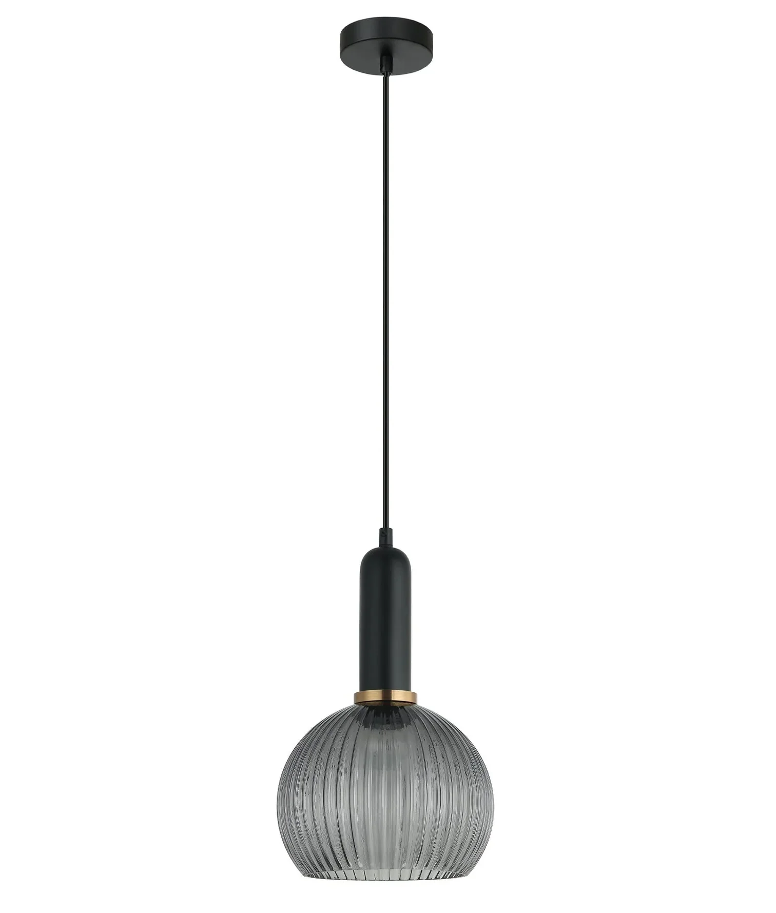 CLA VINTAJ: Interior Wine Glass Shape Ribbed Glass Pendant Lights - Image 4
