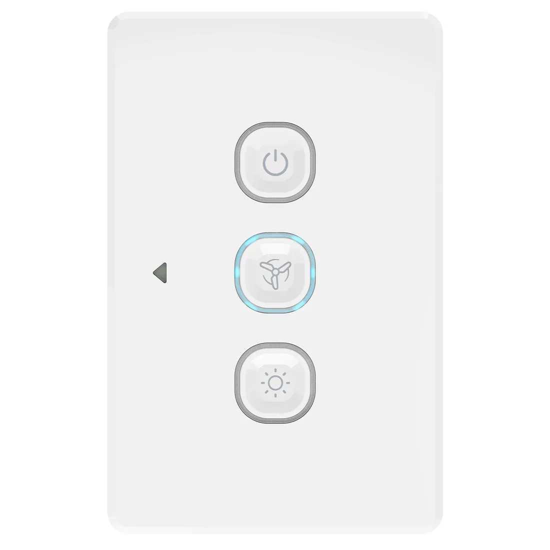 Colombo DC Ceiling Fan 52" With Light or Without Light in White - Image 3