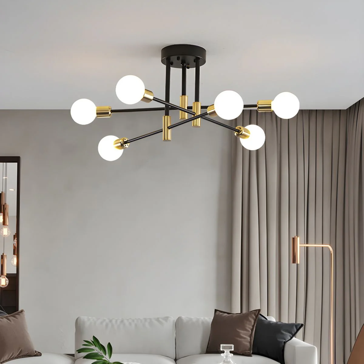 Fidel Close To Ceiling Pendant Light | Lighting Creations - Image 2