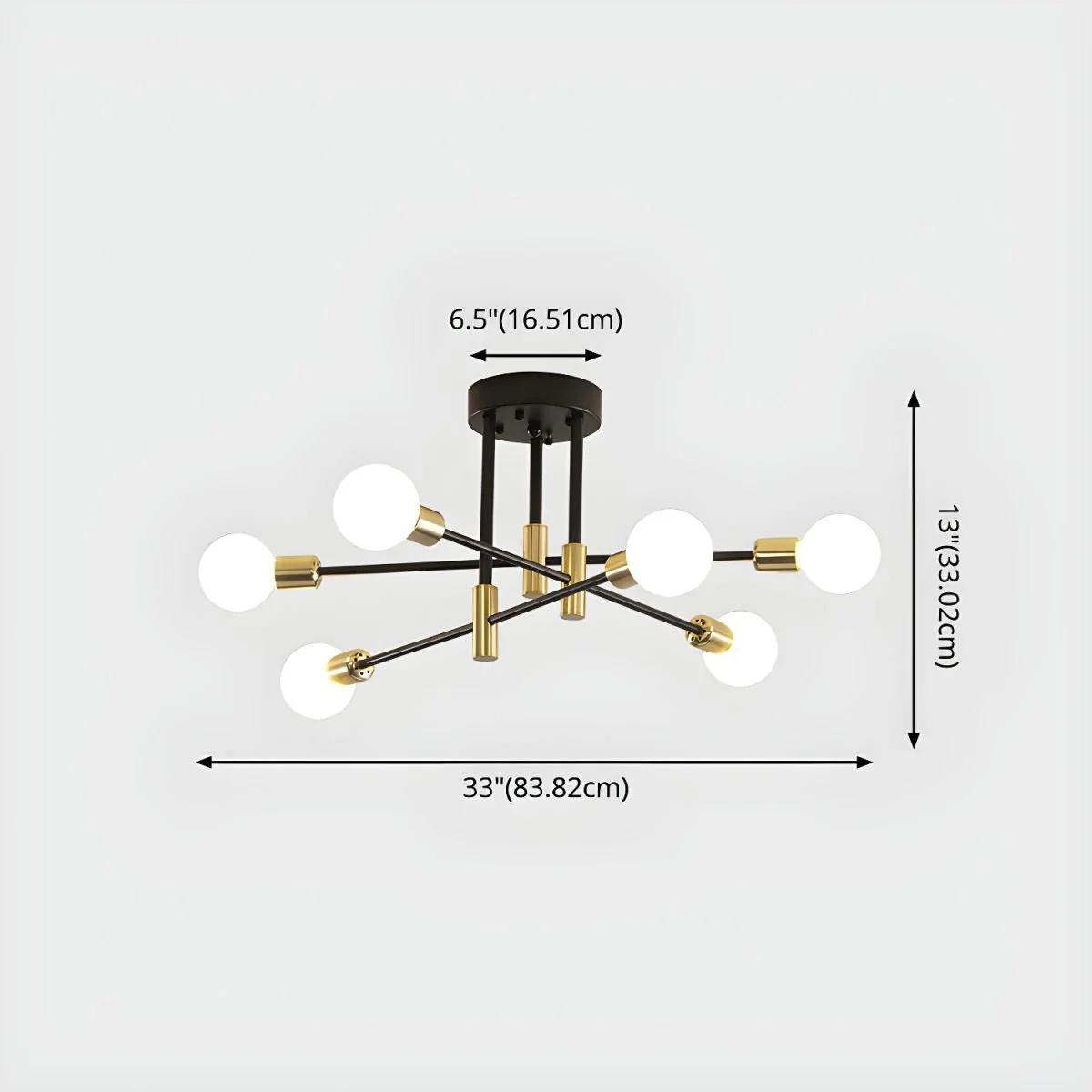 Fidel Close To Ceiling Pendant Light | Lighting Creations - Image 4
