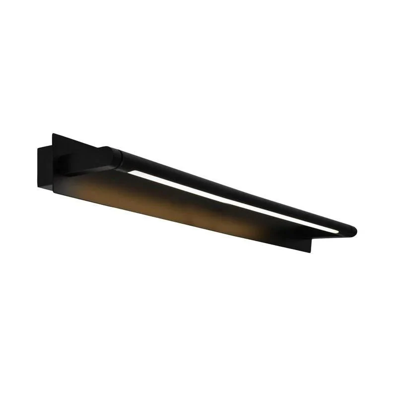 Coral LED Vanity Light Large 16w in Black or Chrome - Image 2