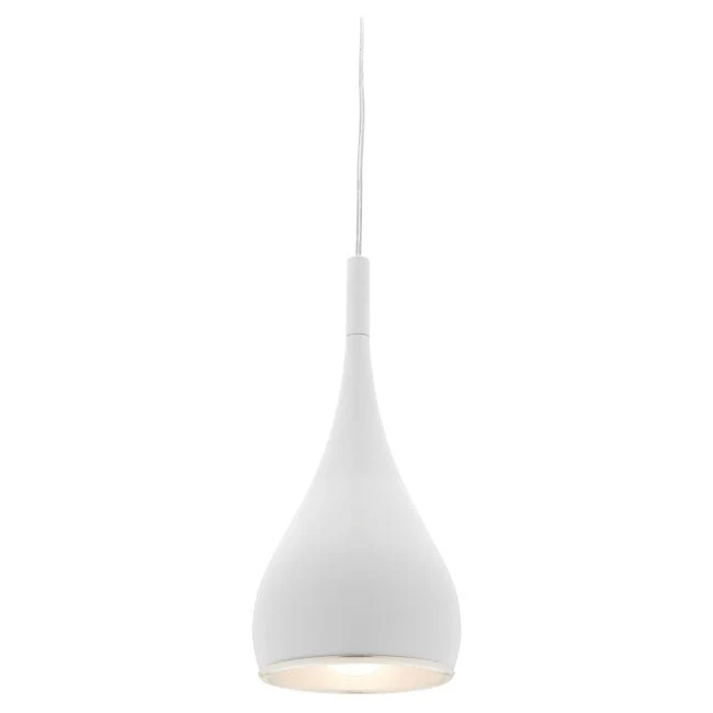 Cougar Aero 1 Light Pendant White - AERO1PWH