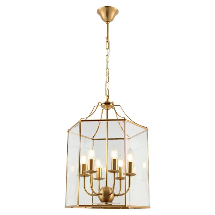 Cougar Arcadia 6 Light Pendant Gold ARCA6PGLD