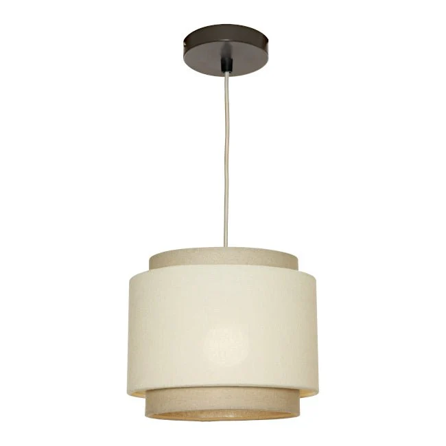 Cougar Bern Pendant Light W250mm Beige Shade - BERN1PSBGE