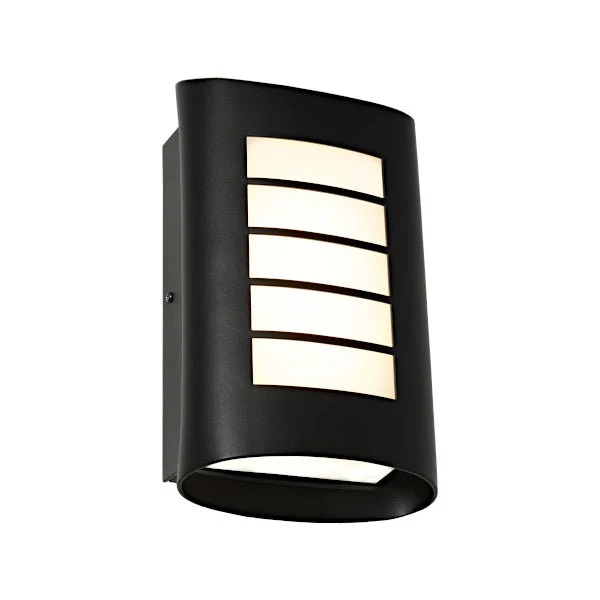 Cougar Bicheno LED Wall Light Exterior BICH1EBLK Black