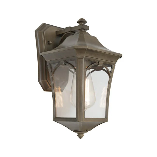 Cougar Burston Small Outdoor Wall Light Old Bronze - BURS1ESMOBR
