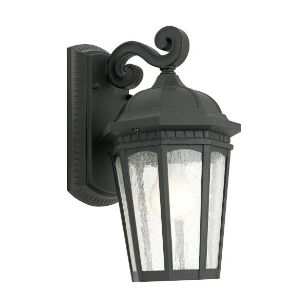 Cougar Cambridge 1 Light Wall Light Black - CAMB1EBLK