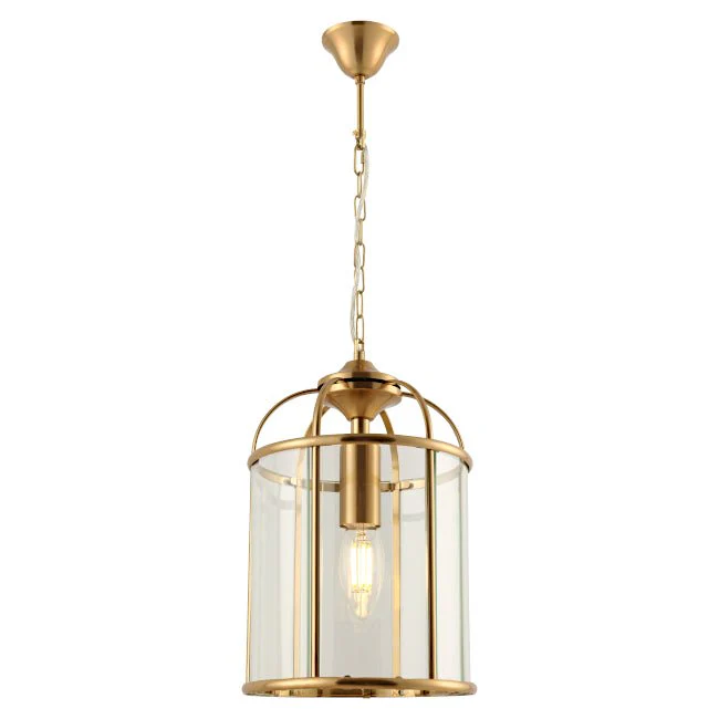 Cougar Clovelly 1 Light Pendant Gold CLOV1PGLD
