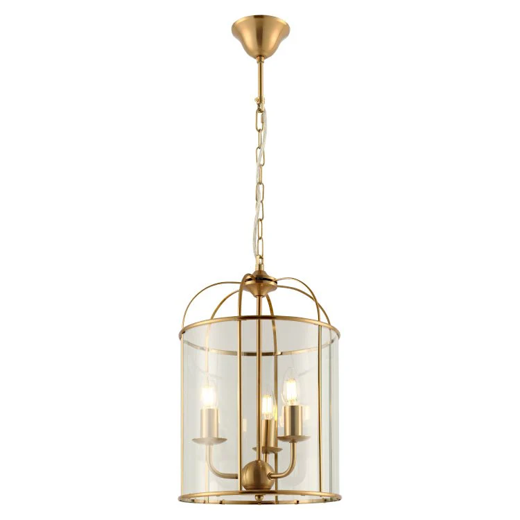 Cougar Clovelly 3 Light Pendant Gold CLOV3PGLD