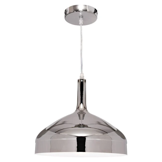 Cougar Everest 1 Light Pendant Light Chrome - EVER1PCHR