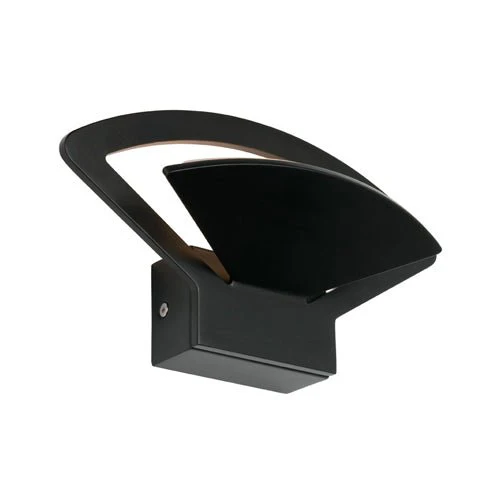 Cougar Fiesta 6 Watt LED Wall Light Black / Warm White - FIES6WLEDBLK