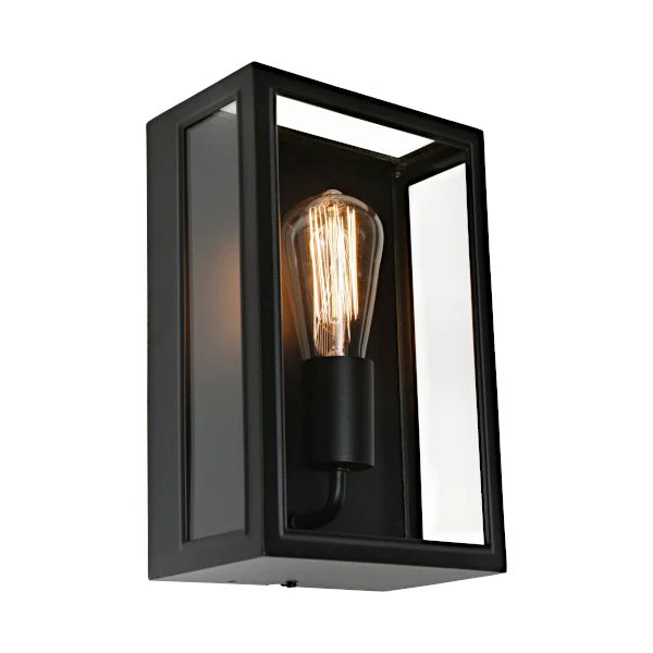 Cougar Harvard 1 Light Wall Light Black - HARV1EBLK