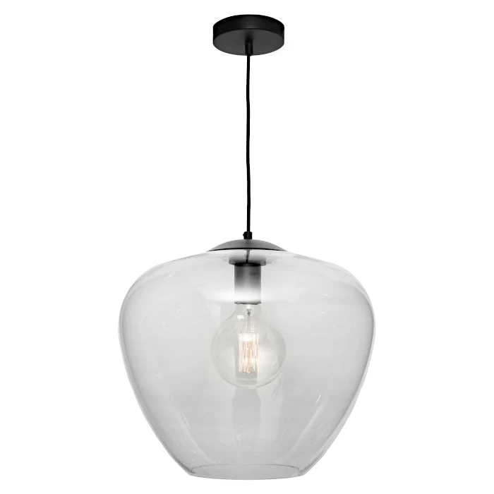 Cougar Helena 1 Light Pendant Large Clear - HELE1PLCL