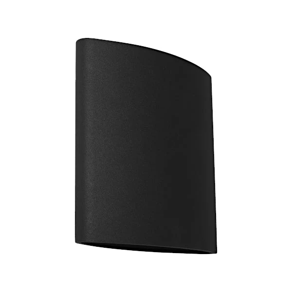 Cougar Herron 6W LED Wall Light Black / Warm White - HERR2EBLK