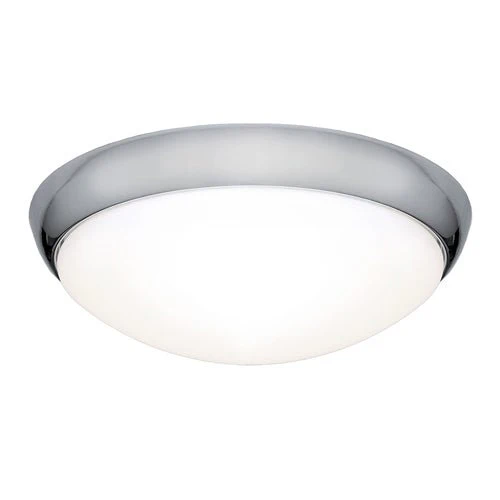 Cougar Lancer 16 Watt Dimmable LED Oyster Light Chrome / Warm White - LANC16WLED3000KCHR