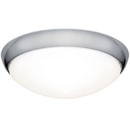 Cougar Lancer 27 Watt Dimmable LED Oyster Light Chrome / Warm White - LANC27WLED3000KCHR