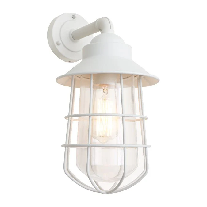 Cougar Lincoln External Wall Light White or Black