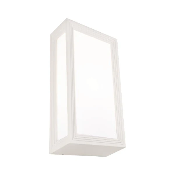 Cougar Lyon 1 Light Wall Light White - LYON1EWHT