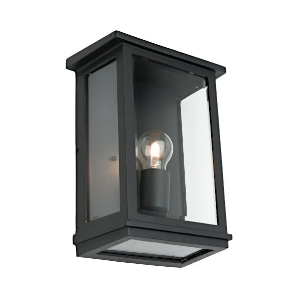 Cougar Madrid 1 Light Wall Light Large Black - MAD1ELGBLK