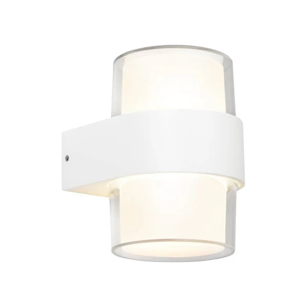Cougar Otara Outdoor 10W LED Wall Light White / Tri-Colour - OTAR2EWHT