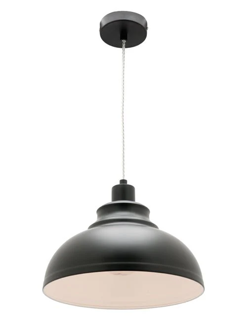 Cougar Risto 1 Light Pendant Black - RIST1PBLK