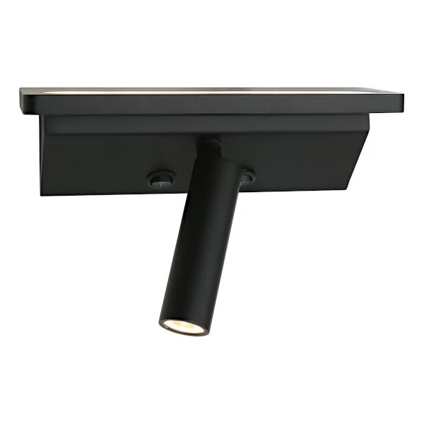 Cougar Scania LED Wall Light Black / Warm White - SCAN2WLEDBLK