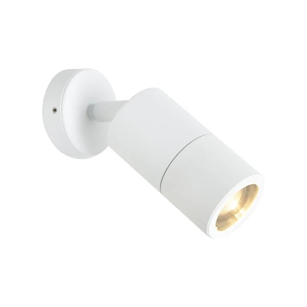 Cougar Stockholm 1 Light GU10 Wall Light White - STO1WWHT