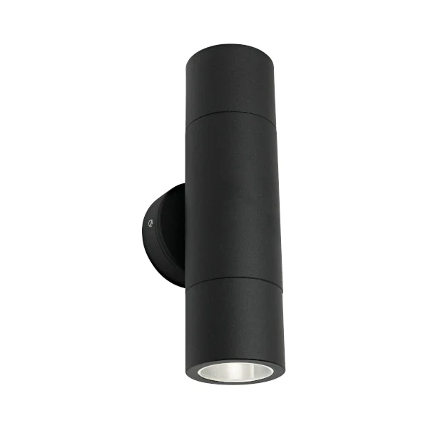Cougar Stockholm 2 Light Wall Light Black / Frame Only - STO2WBLK