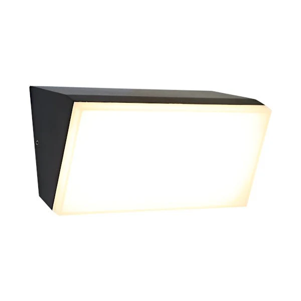 Cougar Tulsa 12W LED Outdoor Wall Light Black / Tri-Colour - TULS1EBLK