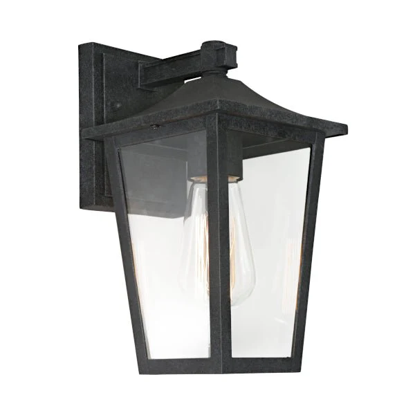 Cougar York 1 Light Wall Light Greystone - YORK1EGS