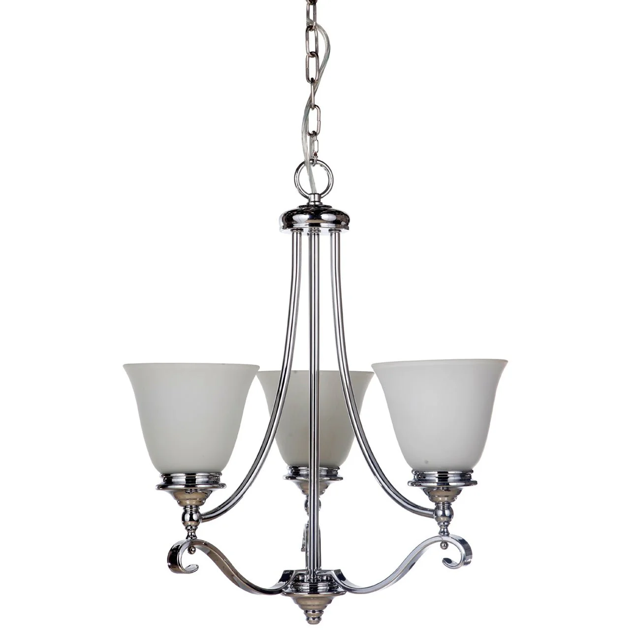 DALLAS 3 Light Chrome or Bronze Pendant Light