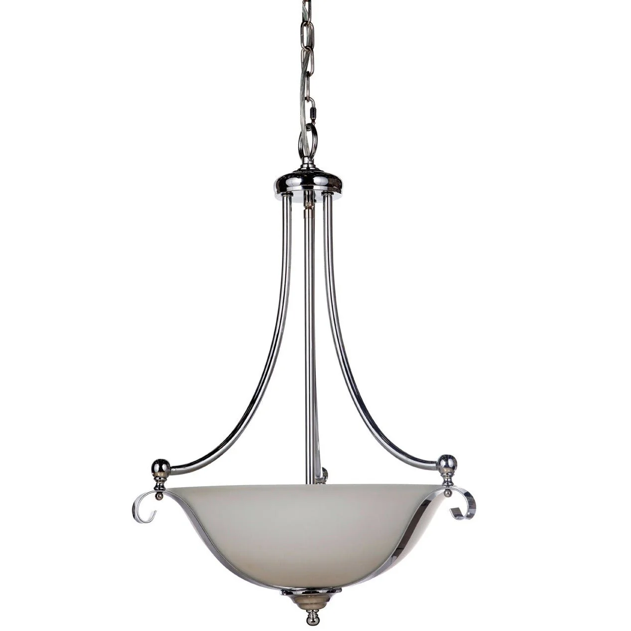 DALLAS Chrome or Bronze  Single Pendant Light