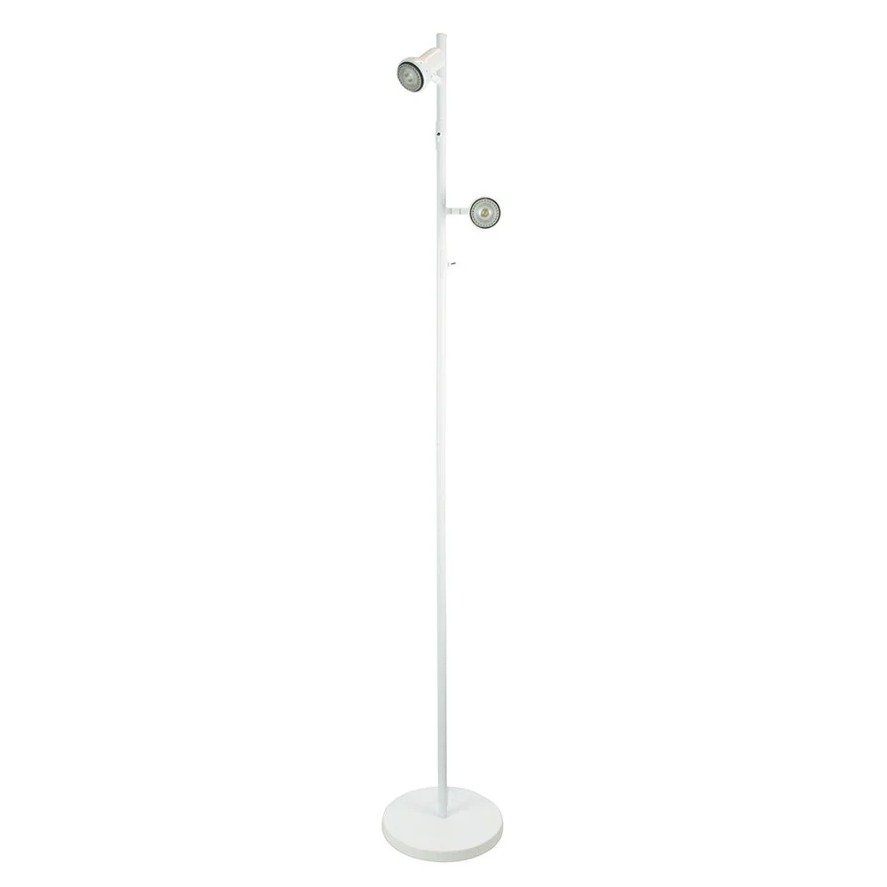 Daxam 2 Light Floor Lamp LED White - SL98592WH