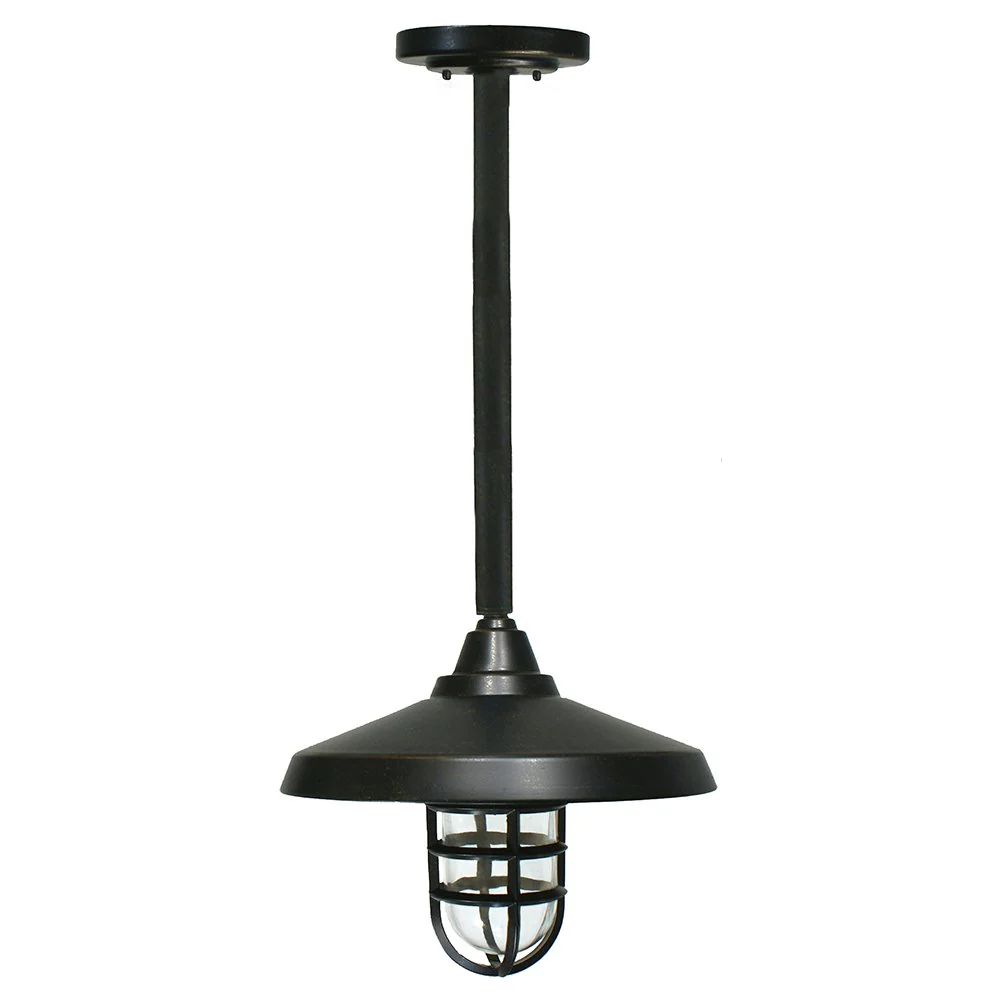 DECKHOUSE Rod 1 Light Antique Bronze Pendant Light