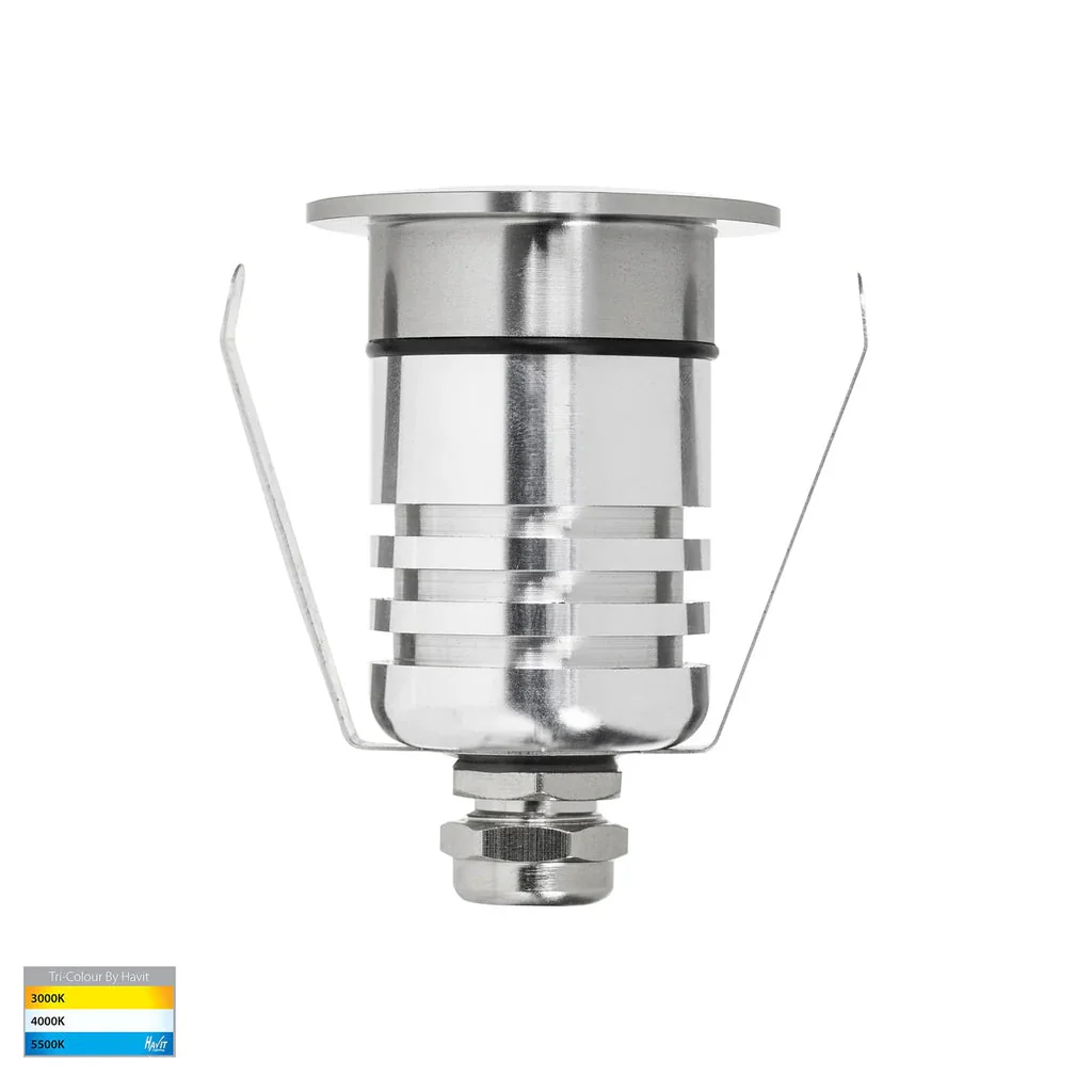 Dek LED in-Ground Light 3w CCT Black, Stainless Steel, White Havit Lighting HV2893T-12V - Image 5