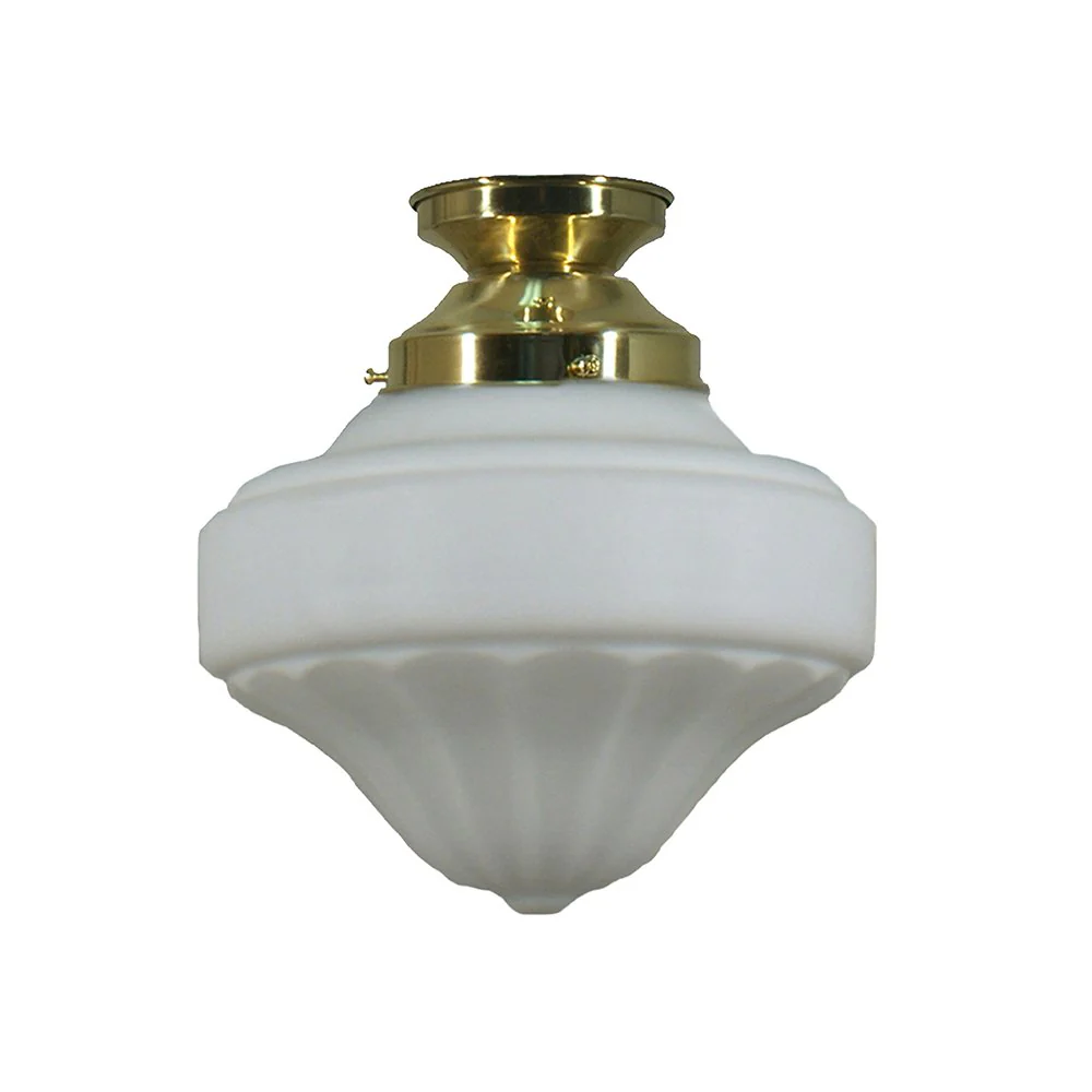 Derby 9" or 13"  Batten Fix Pendant Light - Black/Chrome/Polished Brass - Image 3