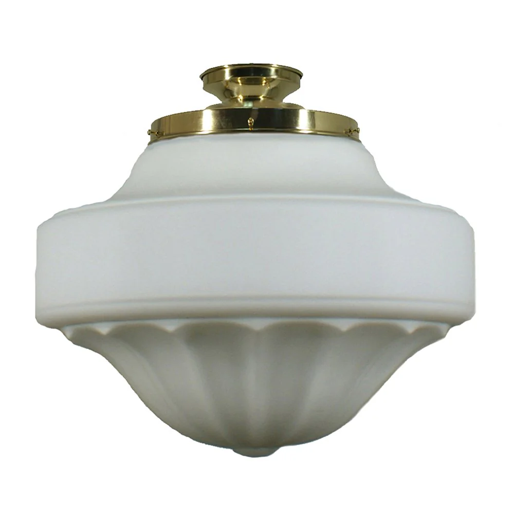 Derby 9" or 13"  Batten Fix Pendant Light - Black/Chrome/Polished Brass - Image 6