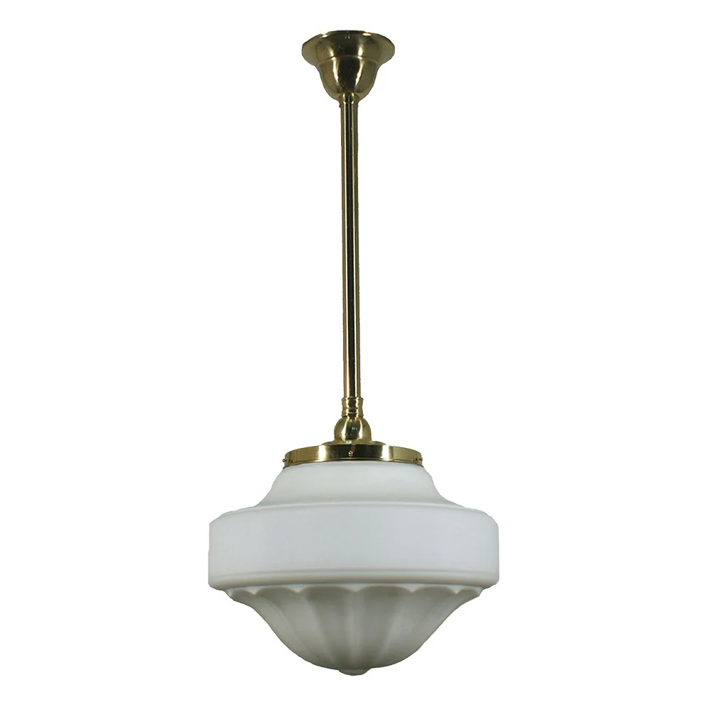Derby 9" or 13"1 Light ROD Pendant Light - Black/Chrome/Polished Brass/Chrome Retro - Image 7