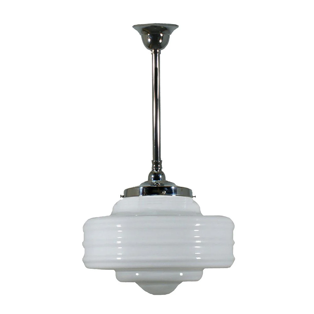 Detroit 8" or 14" 1 Light ROD Pendant Light - Black/Chrome/Polished Brass/Chrome Retro - Image 6