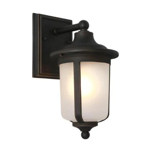 Devon Outdoor Wall Light in Black or Bronze - Image 2
