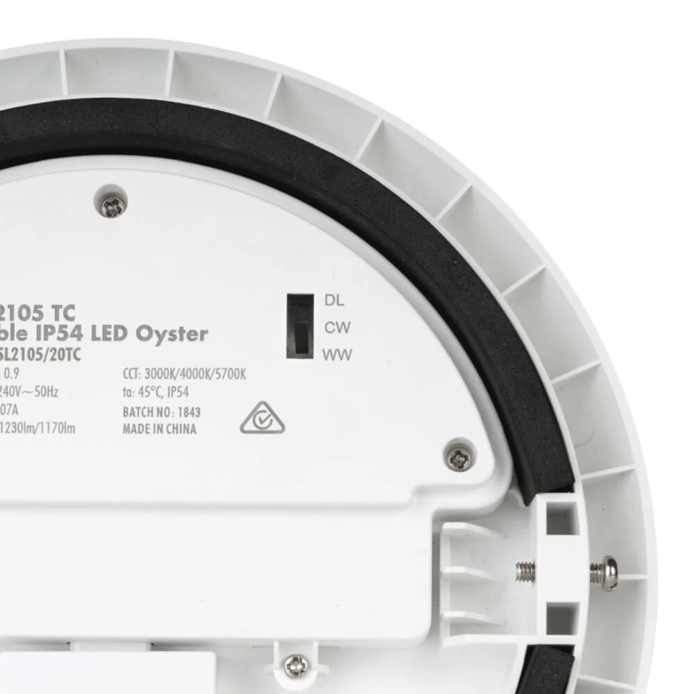SAL Disc 30W LED Dimmable Oyster White / Tri-Colour - SL2105/40TC - Image 2