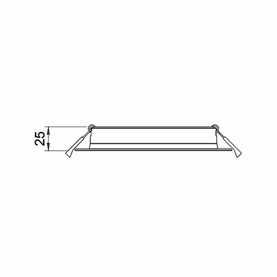 DL2009 20W High Efficiency TriColour Downlight 150mm cut out - Image 6