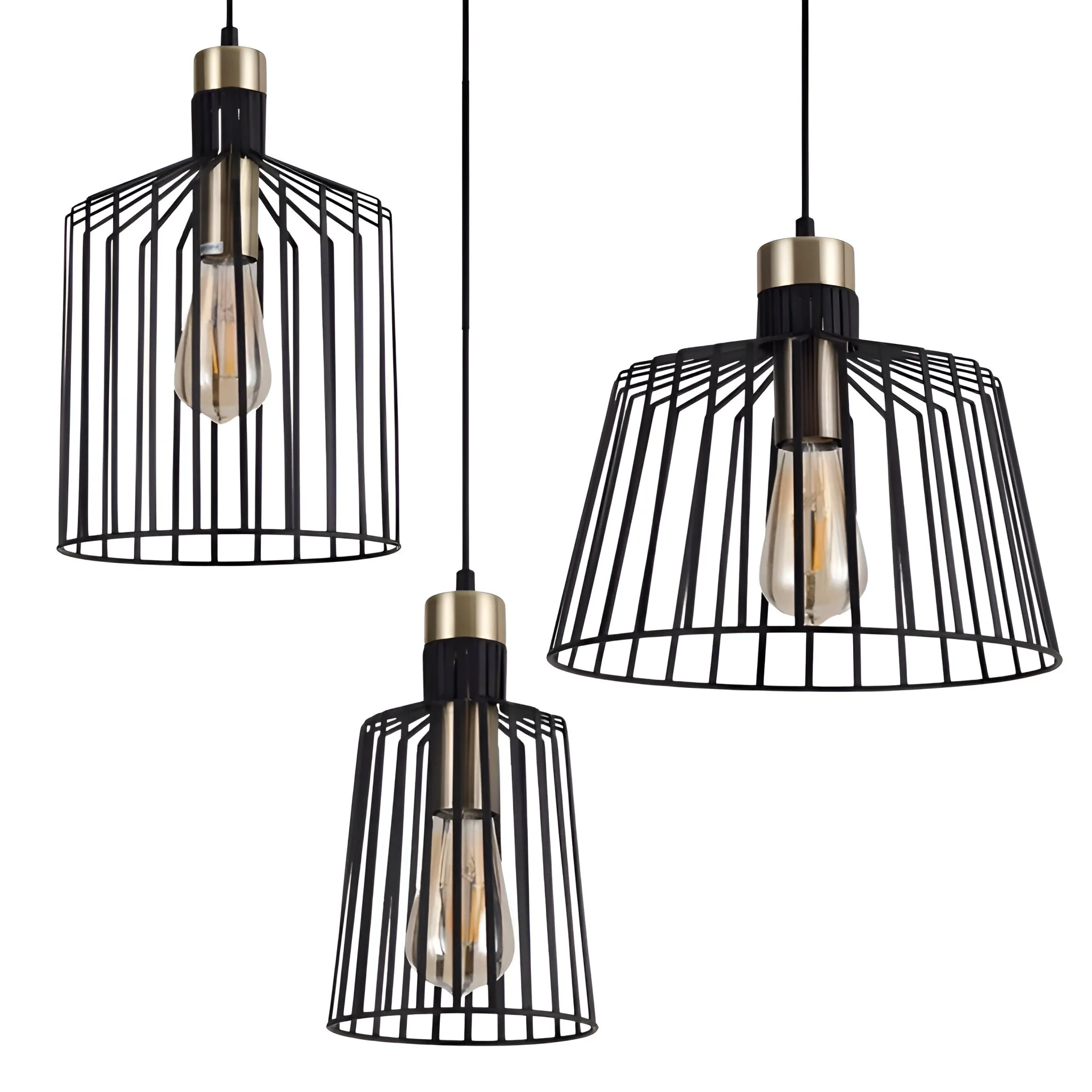 Domus ASHLEY-PDT Ashley Caged 1 light E27 240v Pendant