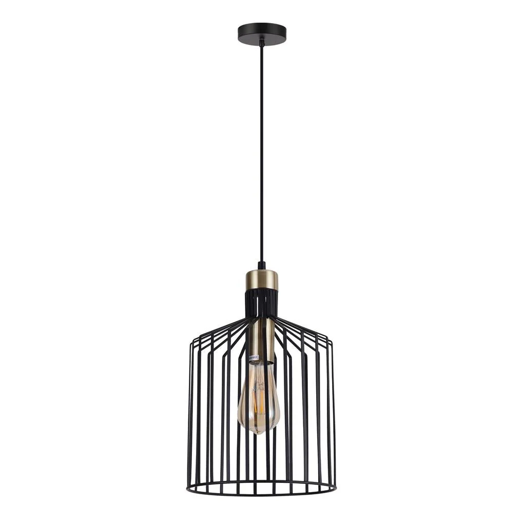 Domus ASHLEY-PDT Ashley Caged 1 light E27 240v Pendant - Image 3