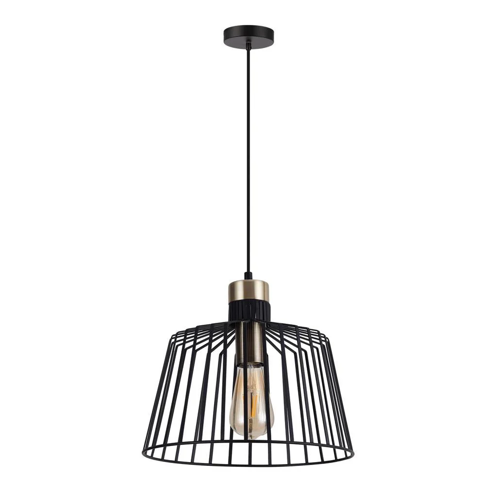 Domus ASHLEY-PDT Ashley Caged 1 light E27 240v Pendant - Image 4