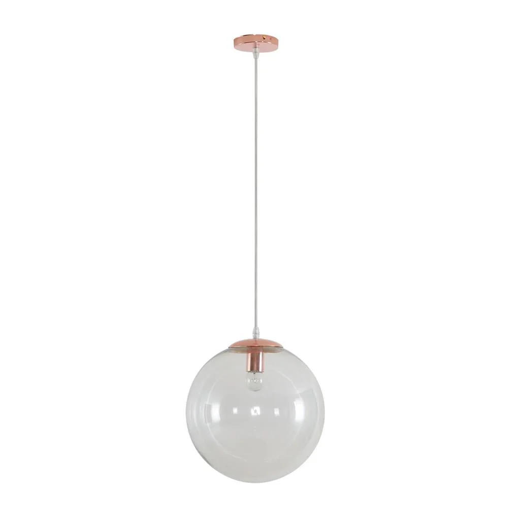 Domus BUBBLE-300 Clear or Opal Ball Glass Pendant 1XE27 - 200/250/300 - Image 5