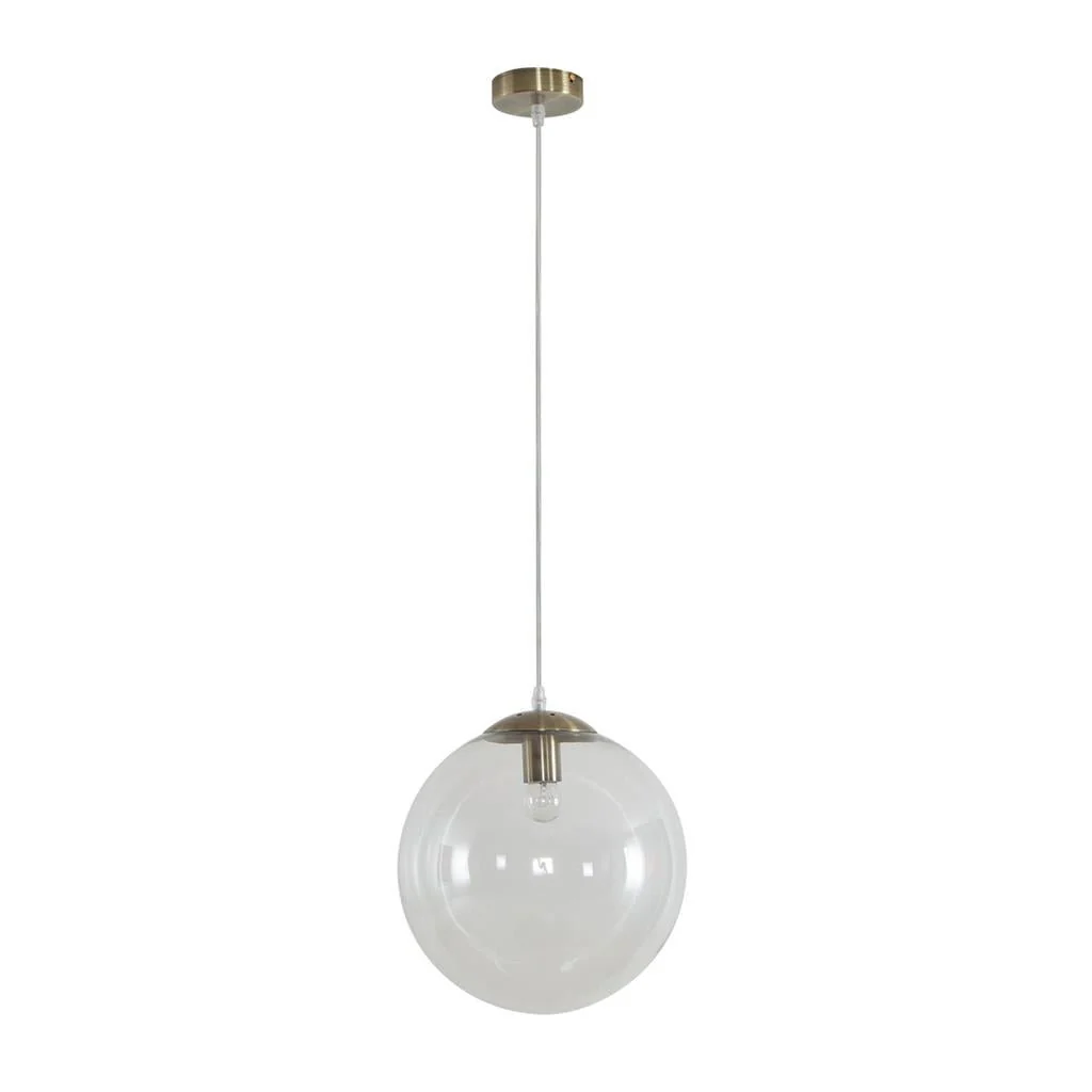 Domus BUBBLE-300 Clear or Opal Ball Glass Pendant 1XE27 - 200/250/300 - Image 7