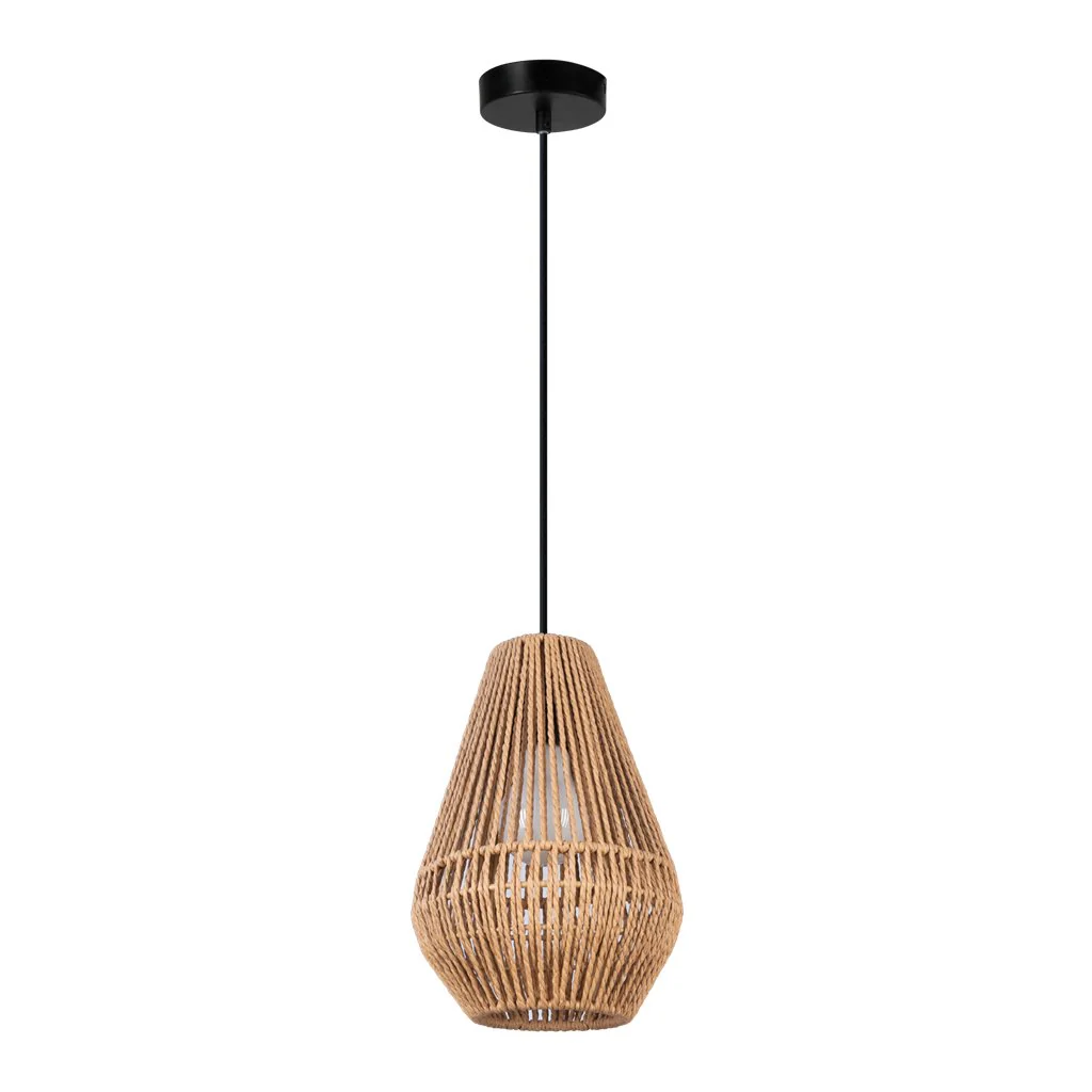 Domus CARTER-PDT- Small/Medium/Large - Paper Rope 1XE27 Pendant Light - Image 3