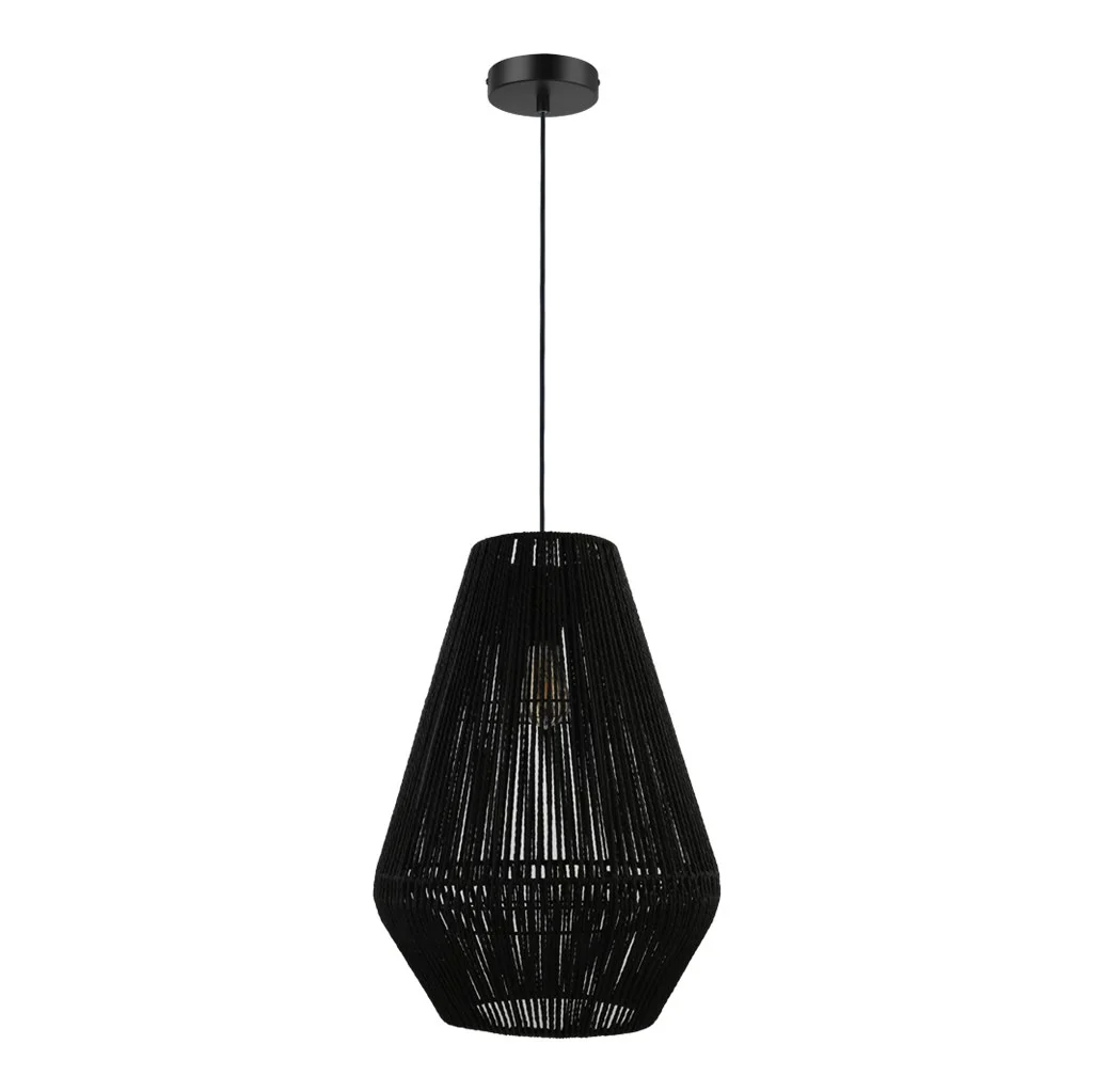 Domus CARTER-PDT- Small/Medium/Large - Paper Rope 1XE27 Pendant Light - Image 4
